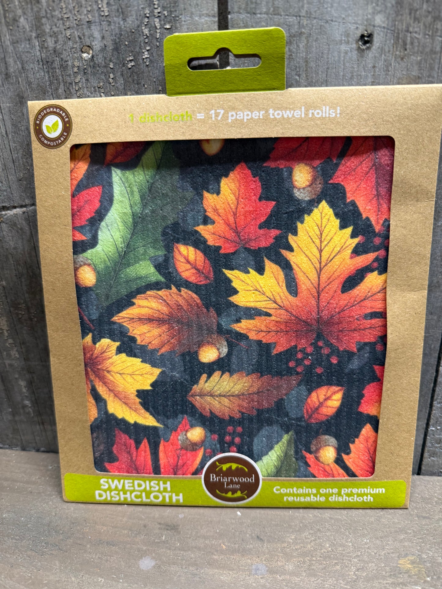 Swedish Dish Cloth, 8x7, ASSORTED FALL