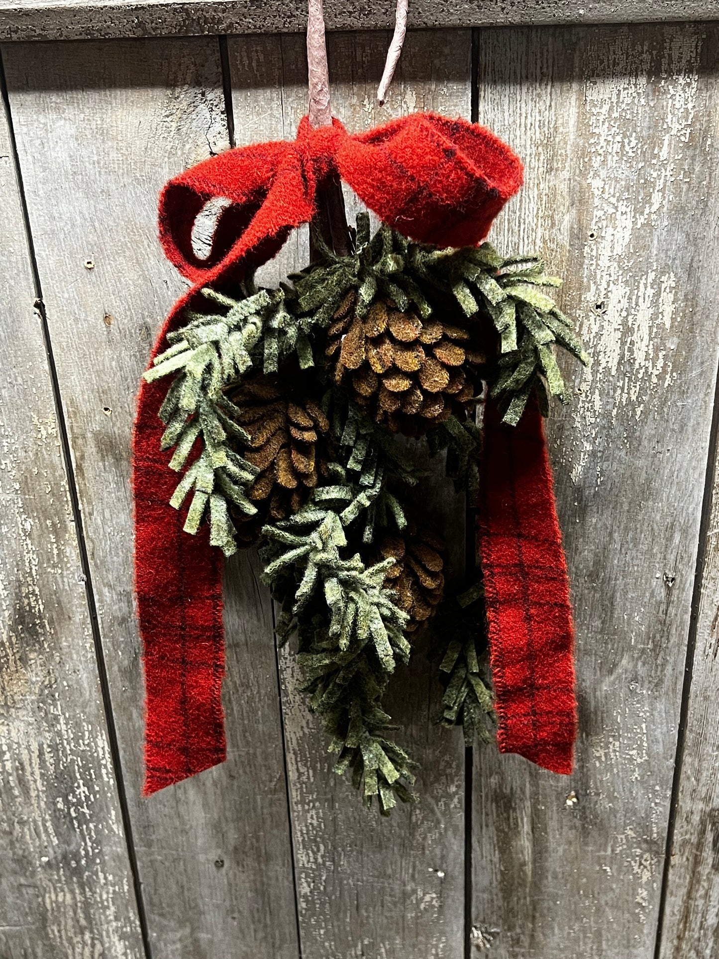Class, Saturday, 11/16, Dimensional Wool, WOOLY WINTER BOUGH