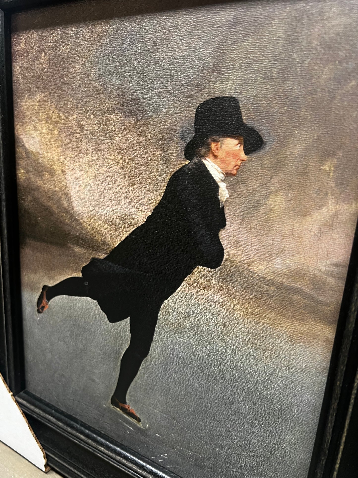 Framed Art, REVEREND WALKER SKATING