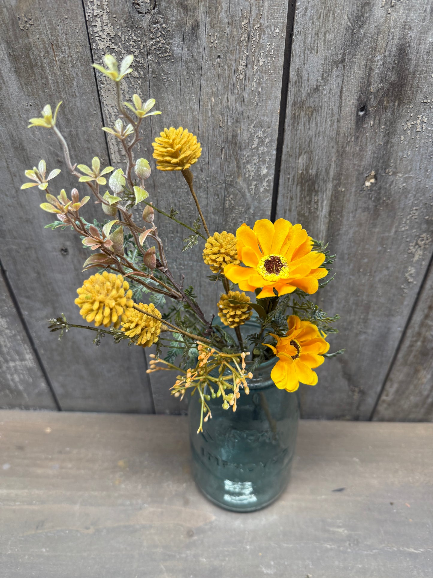 Pick, 15", YELLOW DAISY