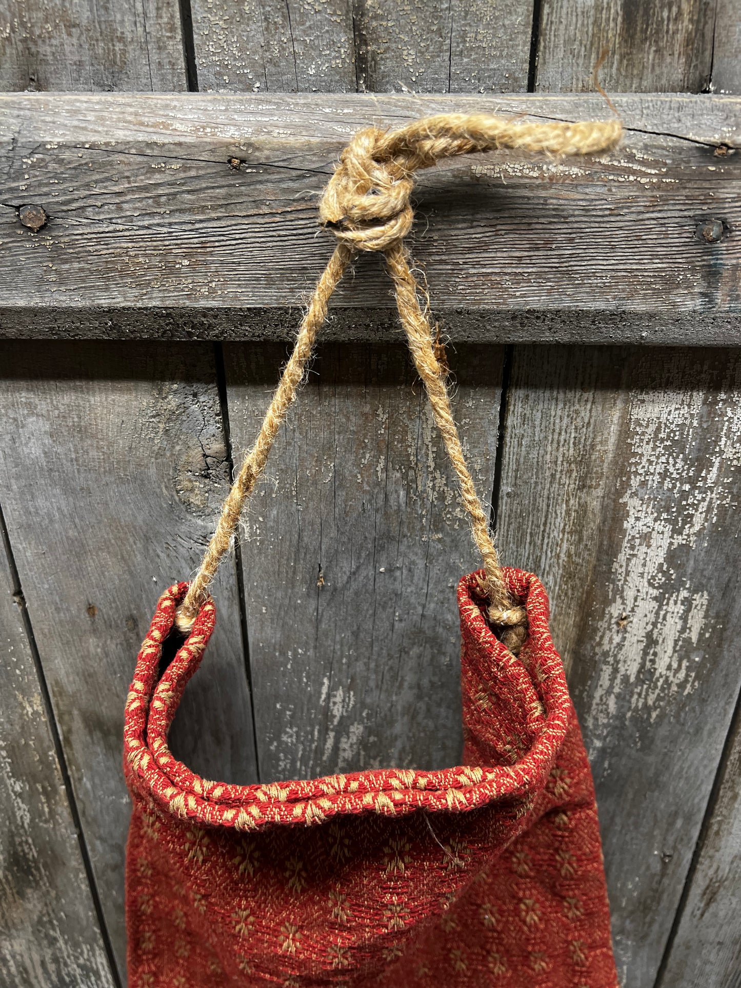 Ditty Bag, 12"x 13", PACKSVILLE ROSE RED