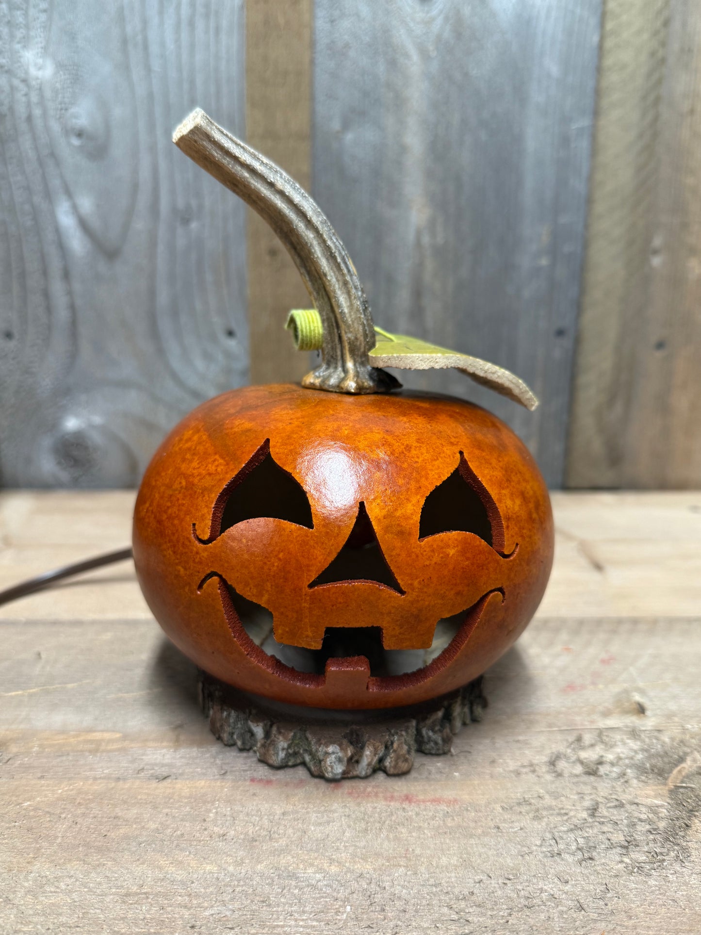 Gourd, Small Jack O'Lantern, ELECTRIC, LUCAS