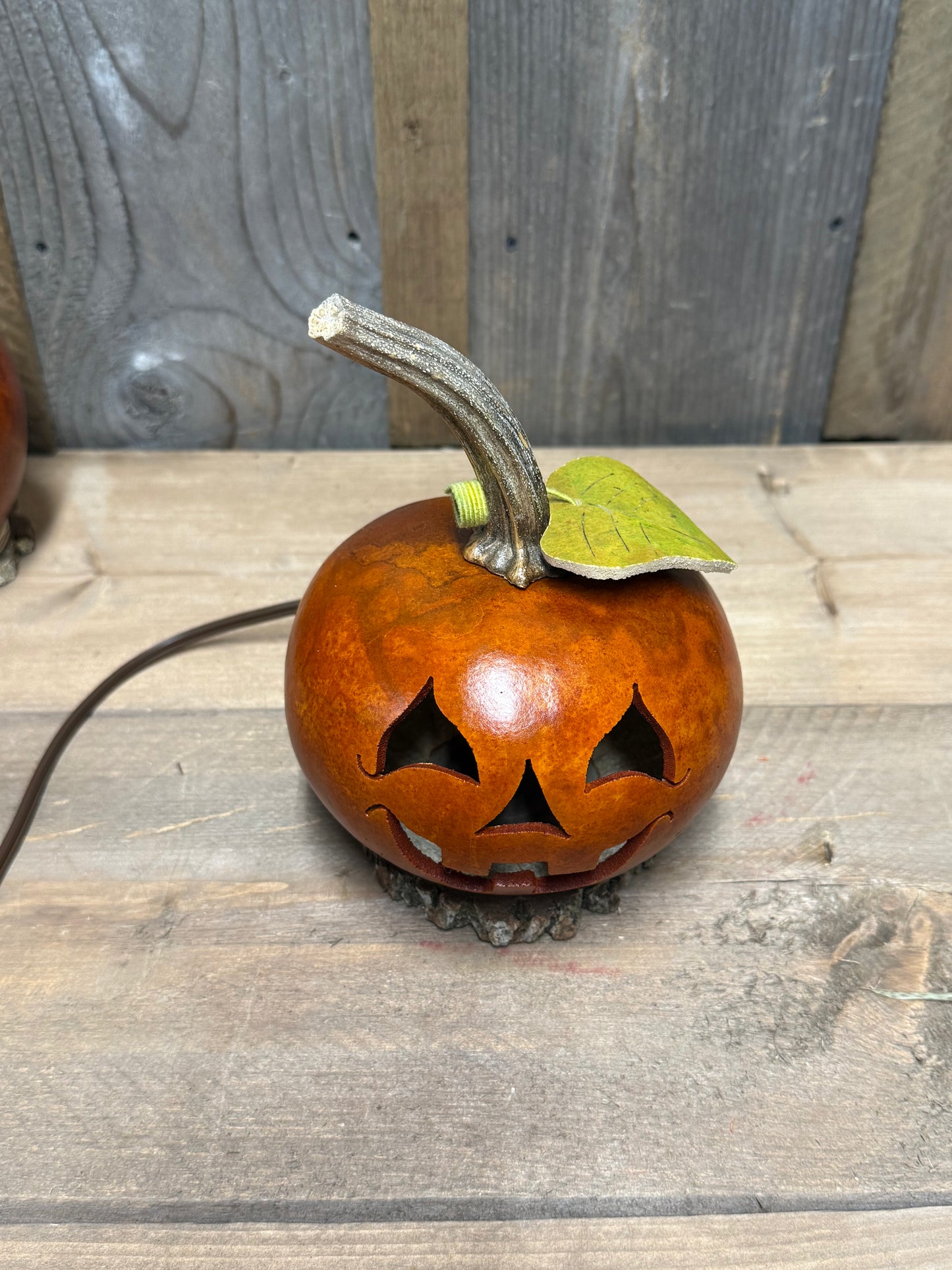 Gourd, Small Jack O'Lantern, ELECTRIC, LUCAS