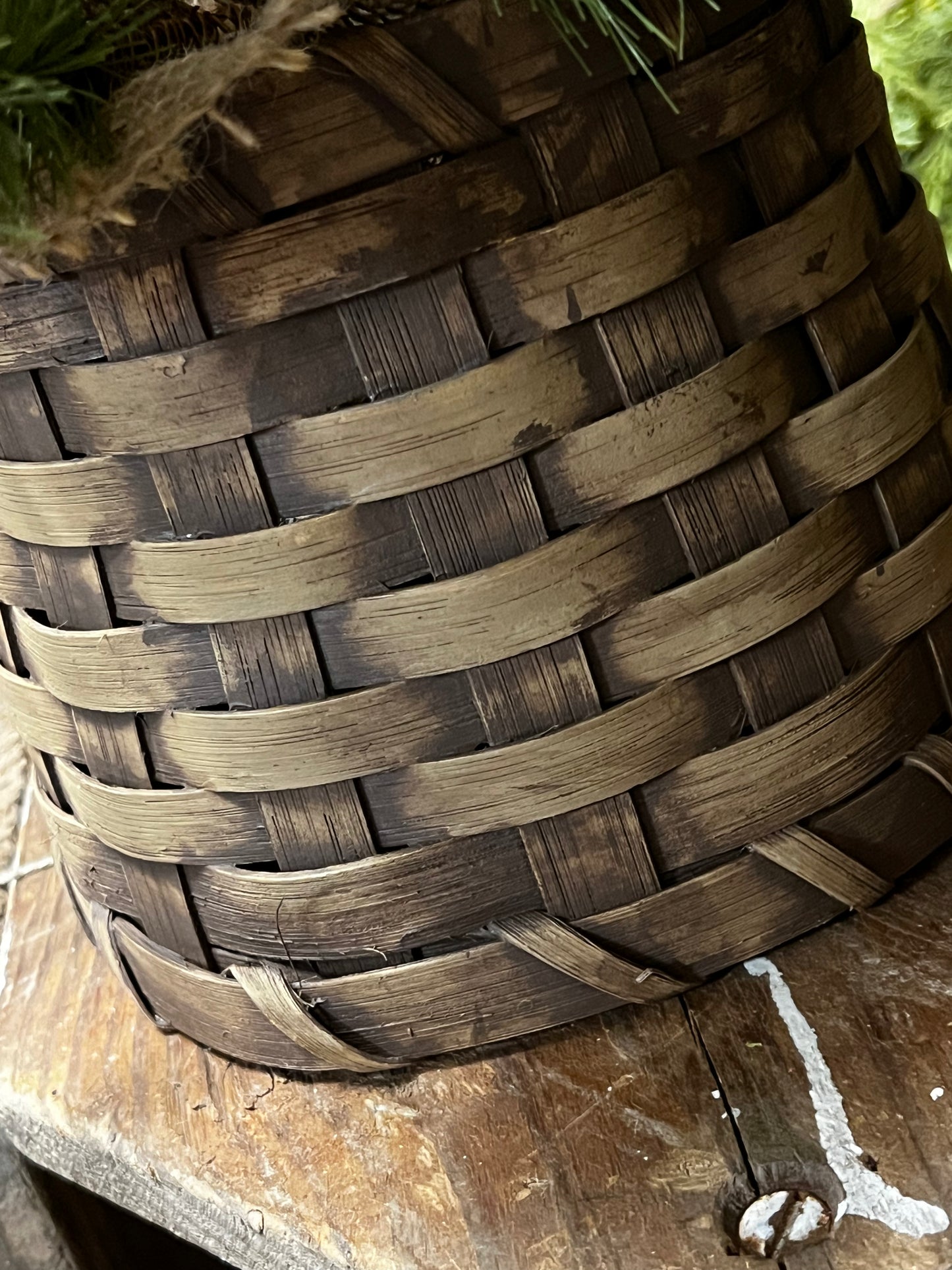 Tree Skirt Basket, SMALL