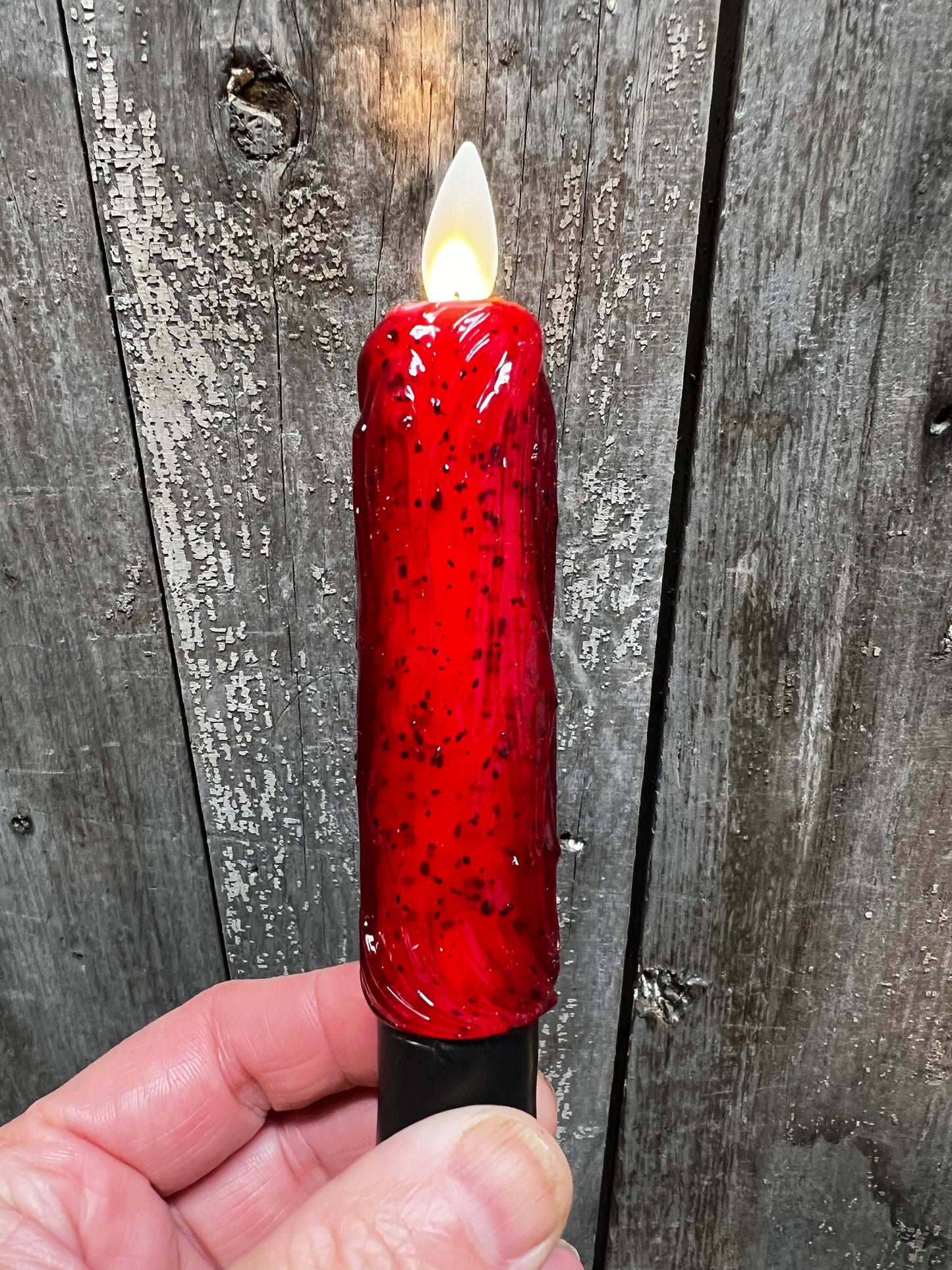 Taper, 5.5", BATTERY MOVING FLAME