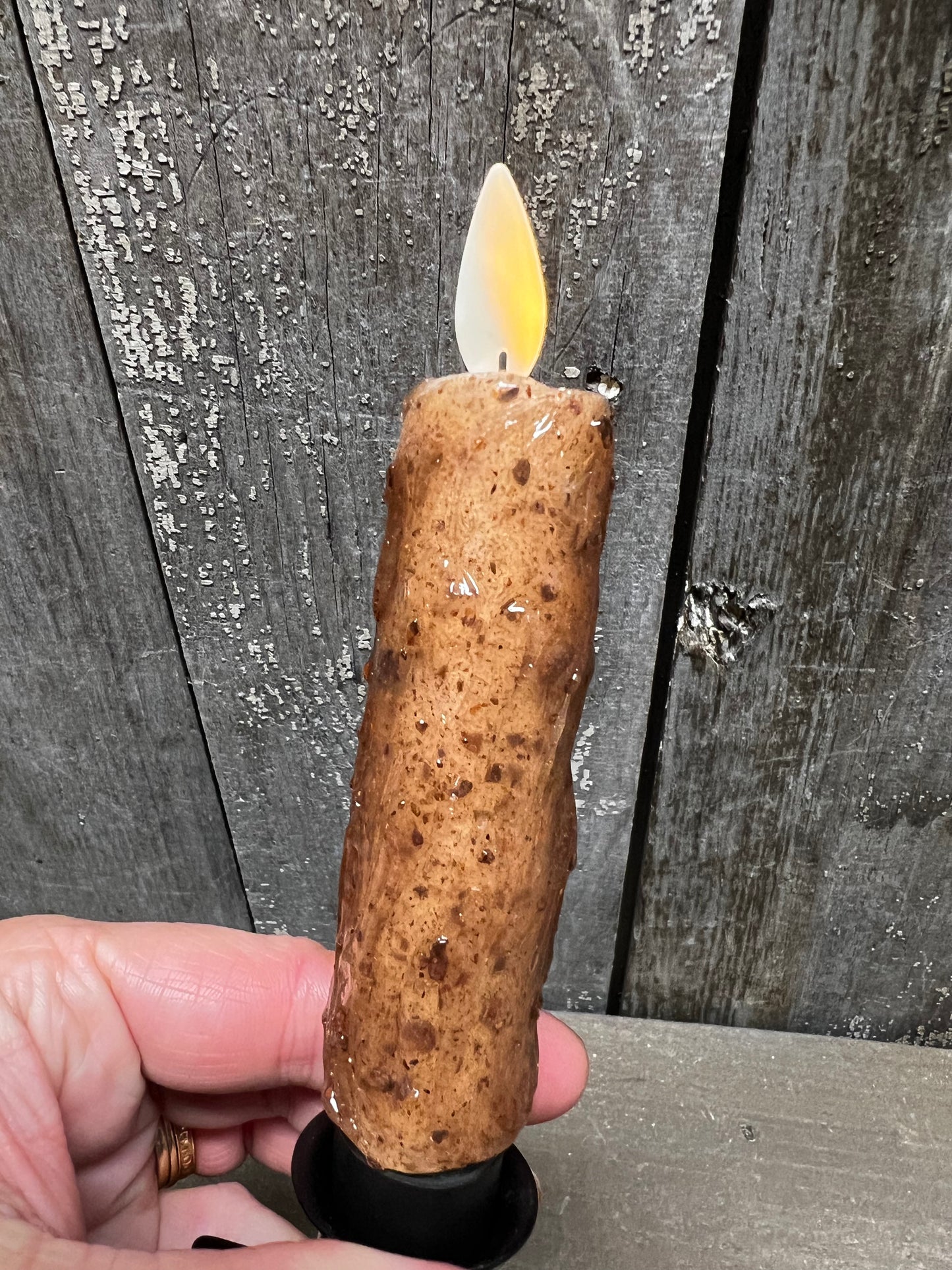 Taper, 5.5", BATTERY MOVING FLAME