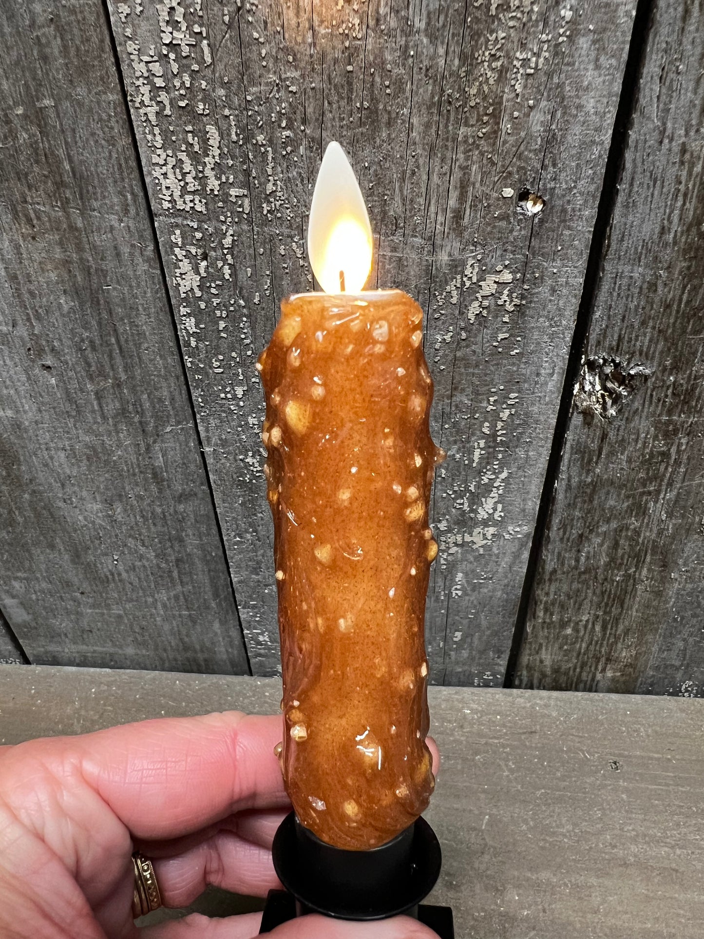 Taper, 5.5", BATTERY MOVING FLAME