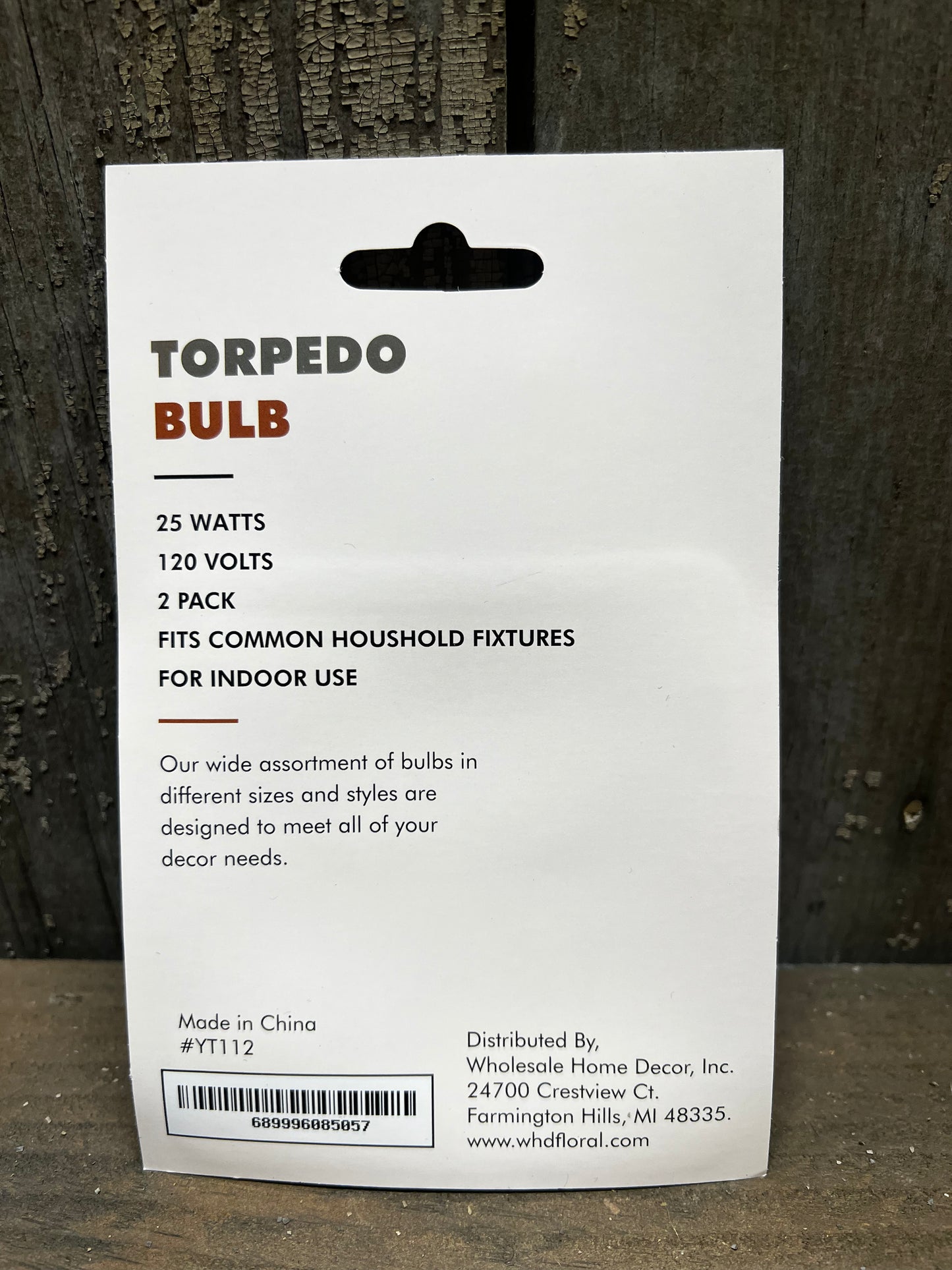 Bulb, 2 Pack, 25 Watt