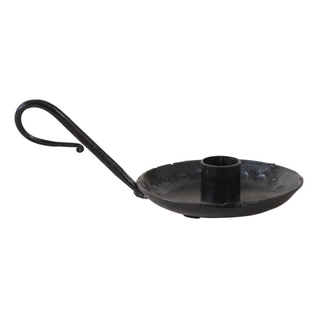 Candle Holder w/ Handle, CAST IRON