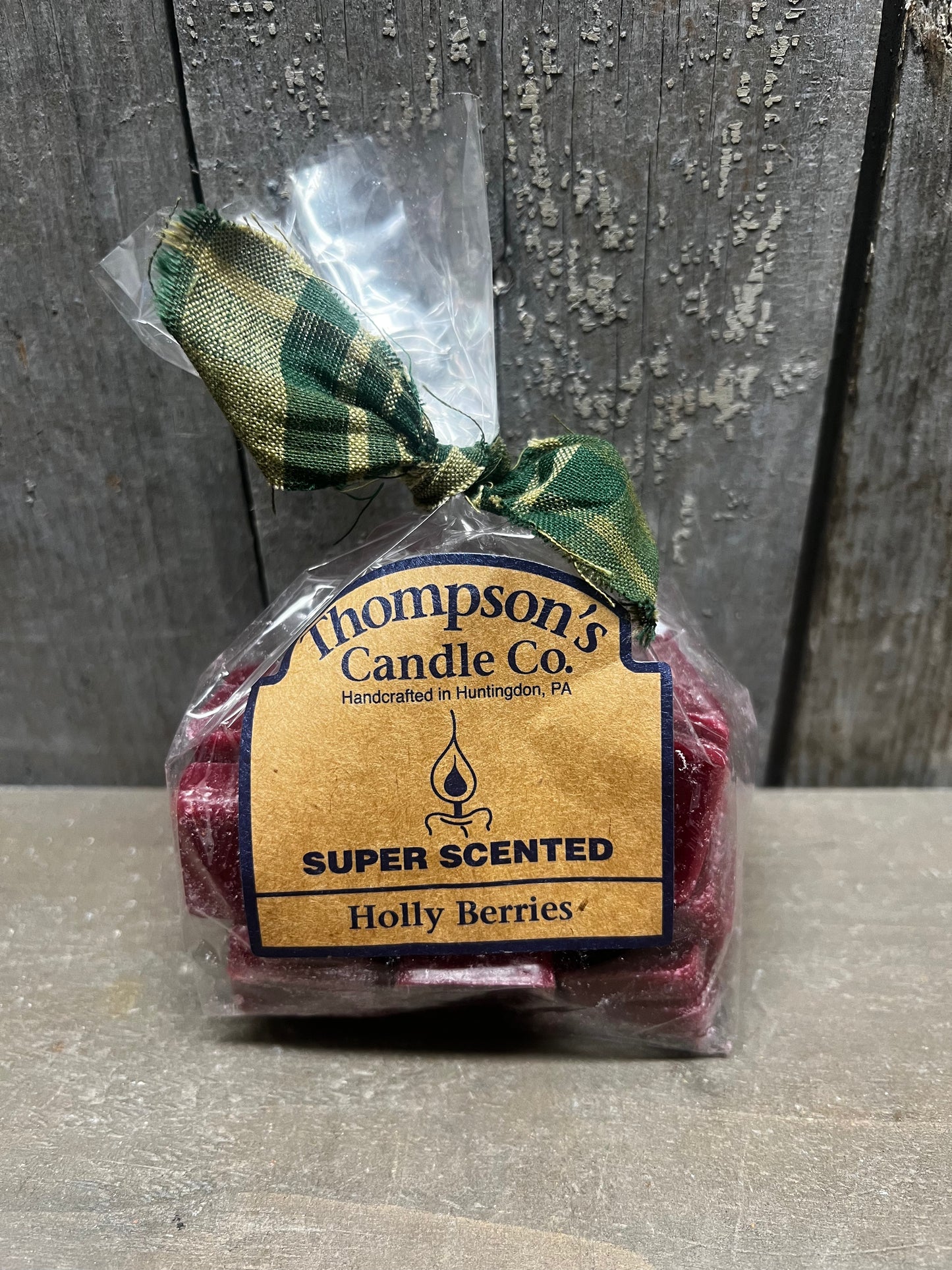 Wax Crumbles, HOLLY BERRIES