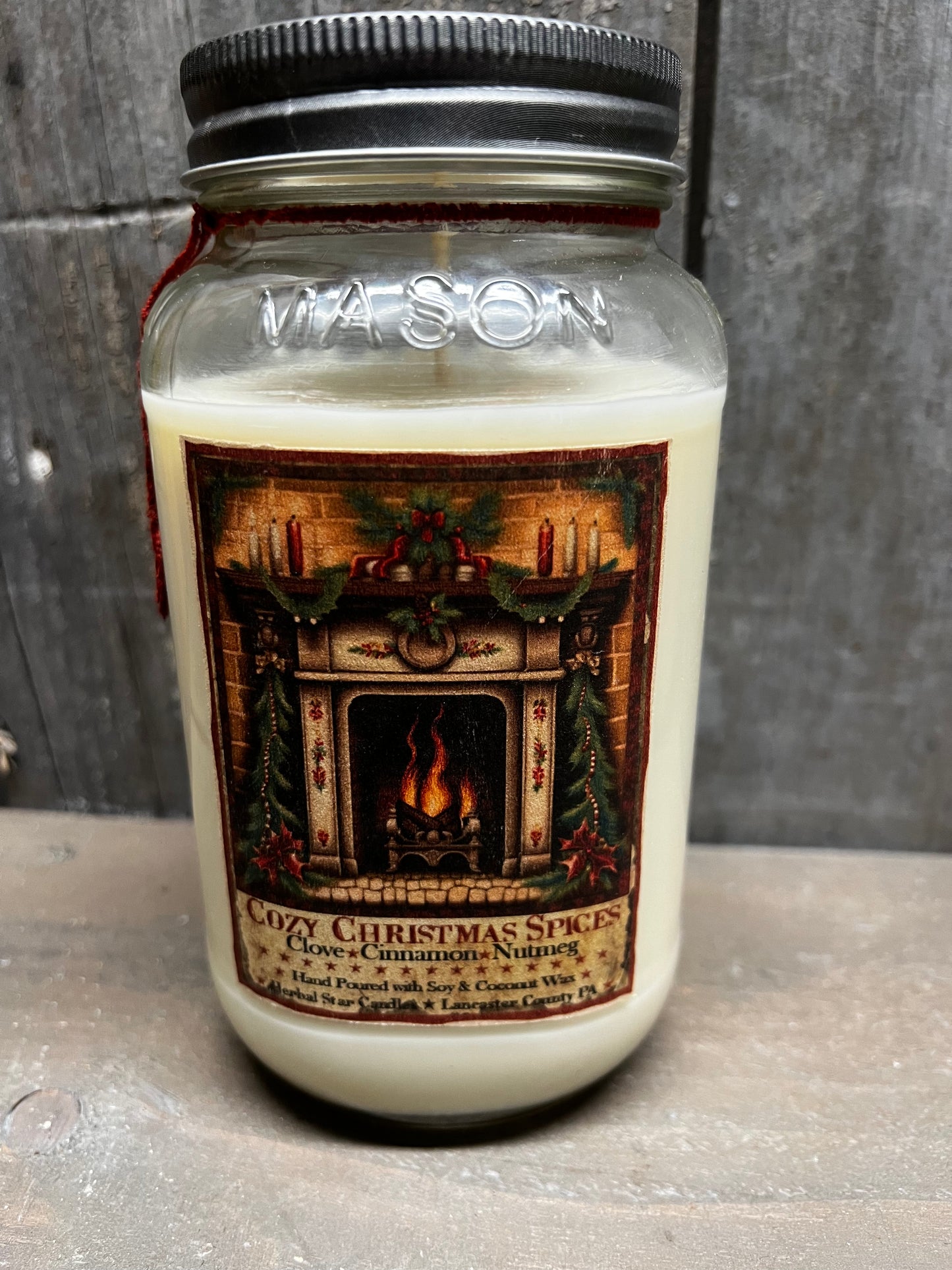 Soy /Coconut Wax Candle, 24 Ounce, HOLIDAY ASSORTED