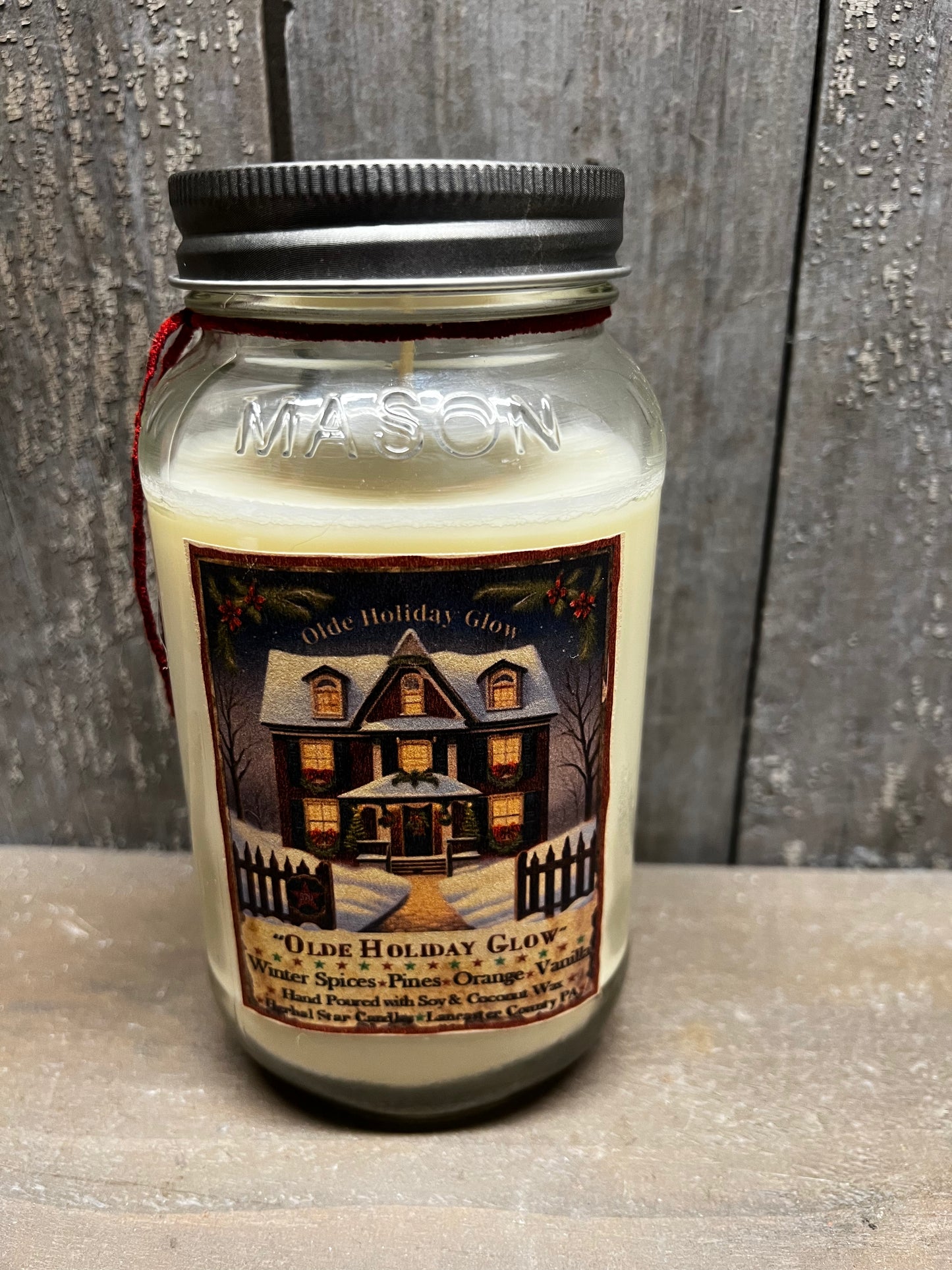Soy /Coconut Wax Candle, 24 Ounce, HOLIDAY ASSORTED