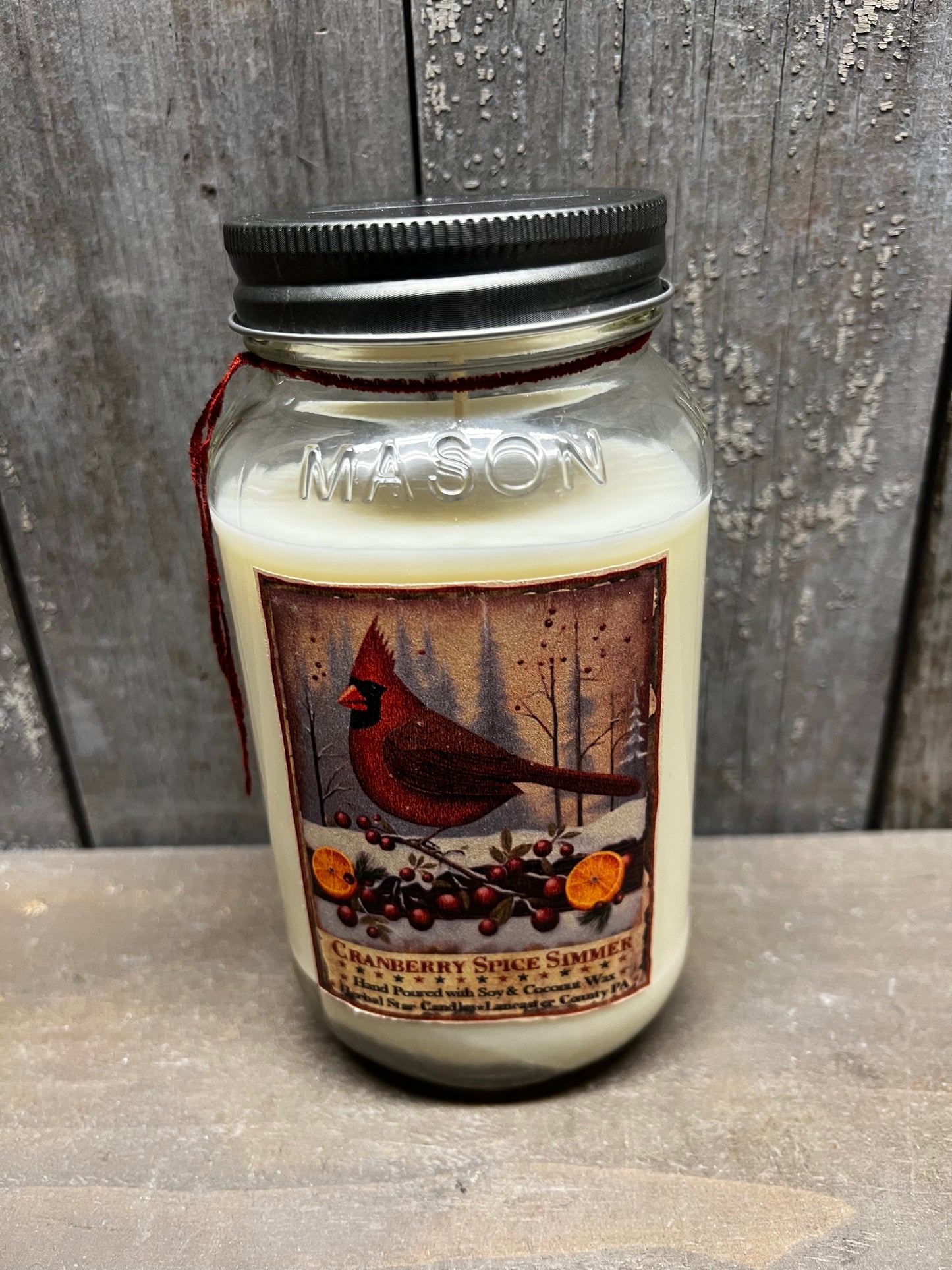Soy /Coconut Wax Candle, 24 Ounce, HOLIDAY ASSORTED