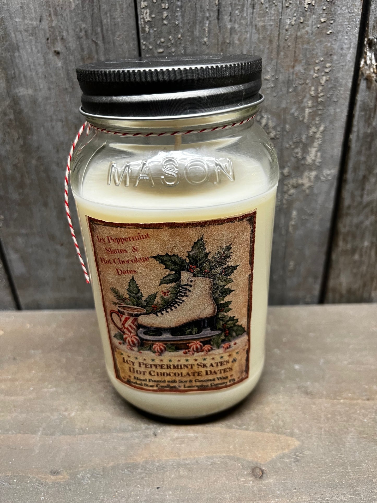 Soy /Coconut Wax Candle, 24 Ounce, HOLIDAY ASSORTED