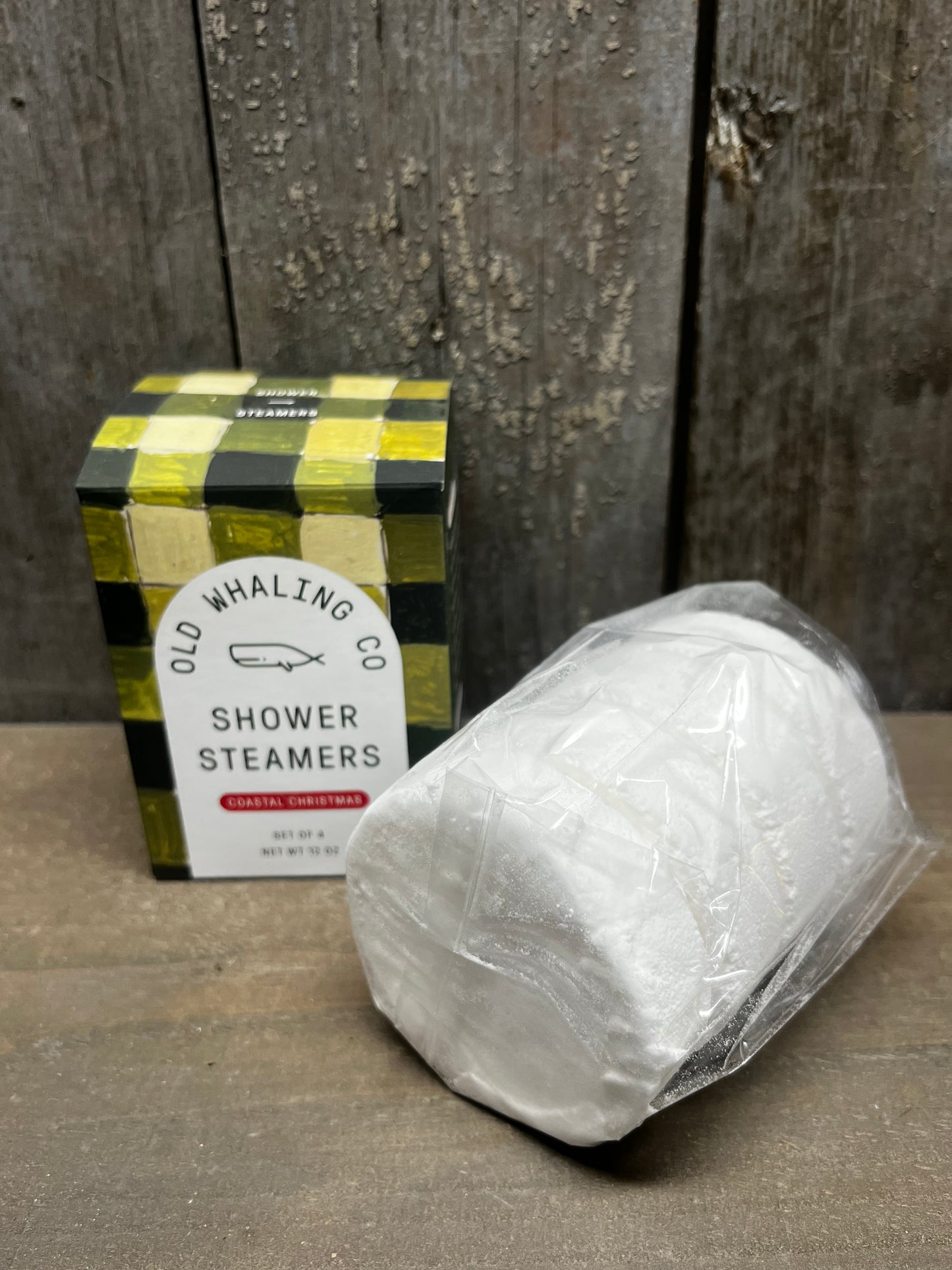 Shower Steamer, 4 Pack, COASTAL CHRISTMAS