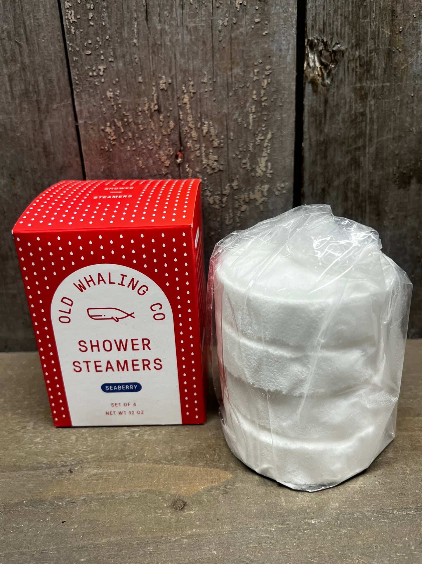 Shower Steamer, 4 Pack, SEABERRY
