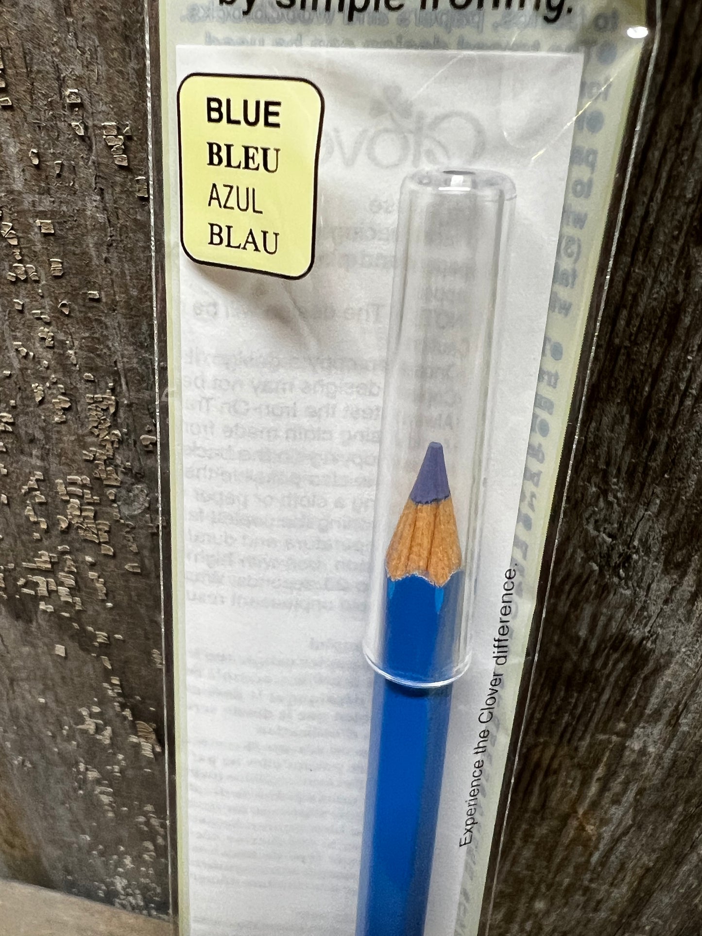 Iron-On Transfer Pencil, BLUE