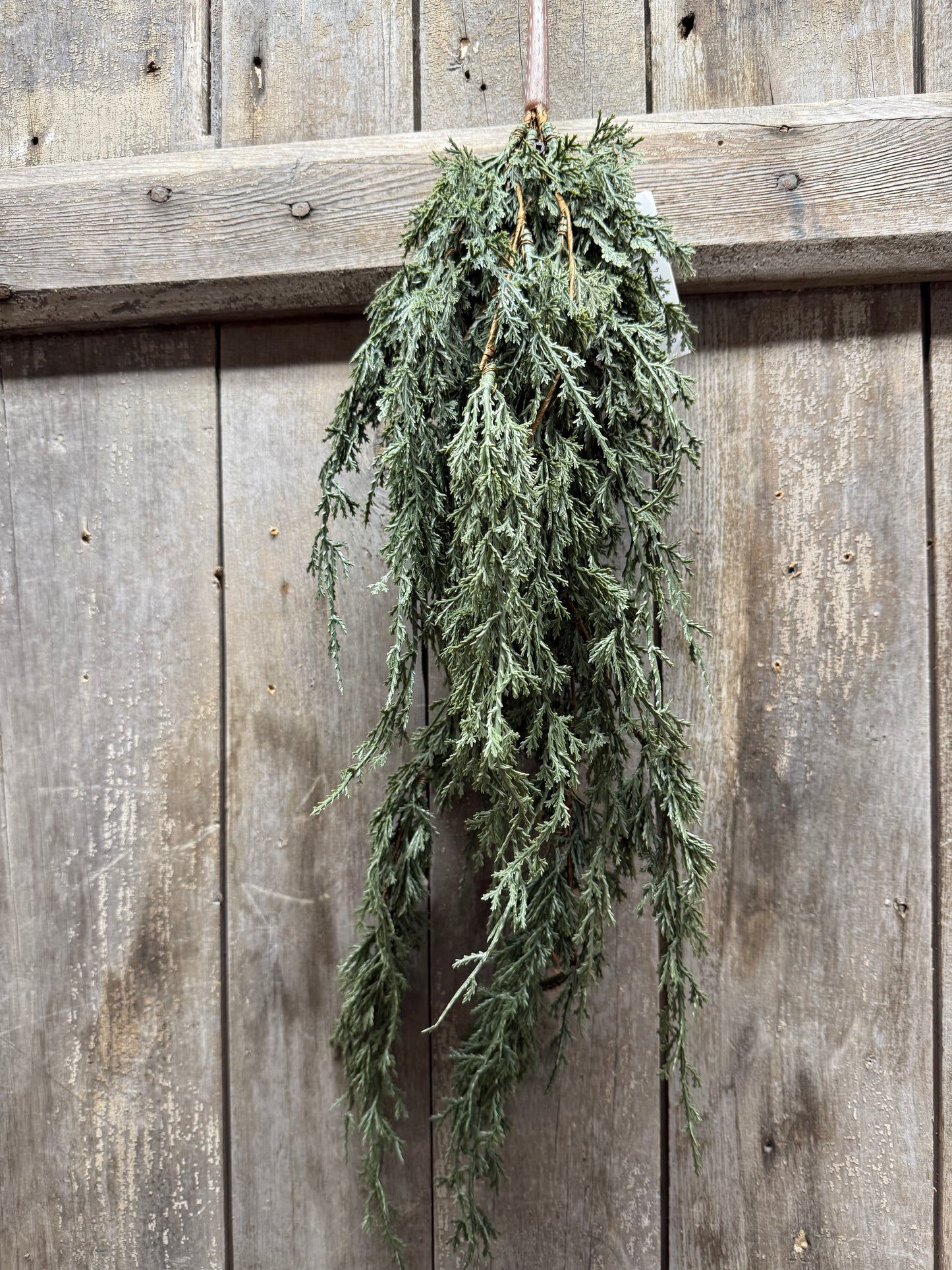 Dripping Garland, 17.5", DARK GREEN JUNIPER