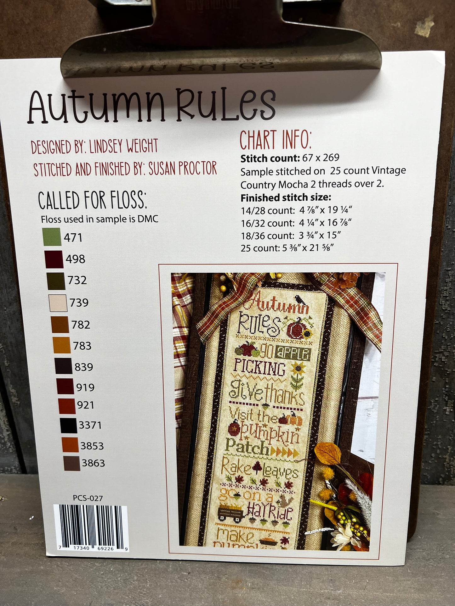PATTERN, CS, AUTUMN RULES