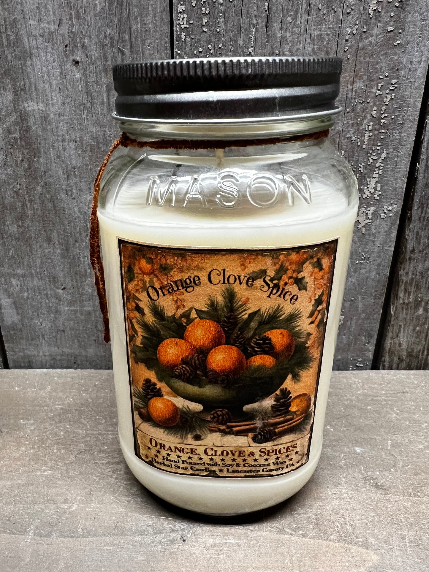 Soy /Coconut Wax Candle, 24 Ounce, HOLIDAY ASSORTED