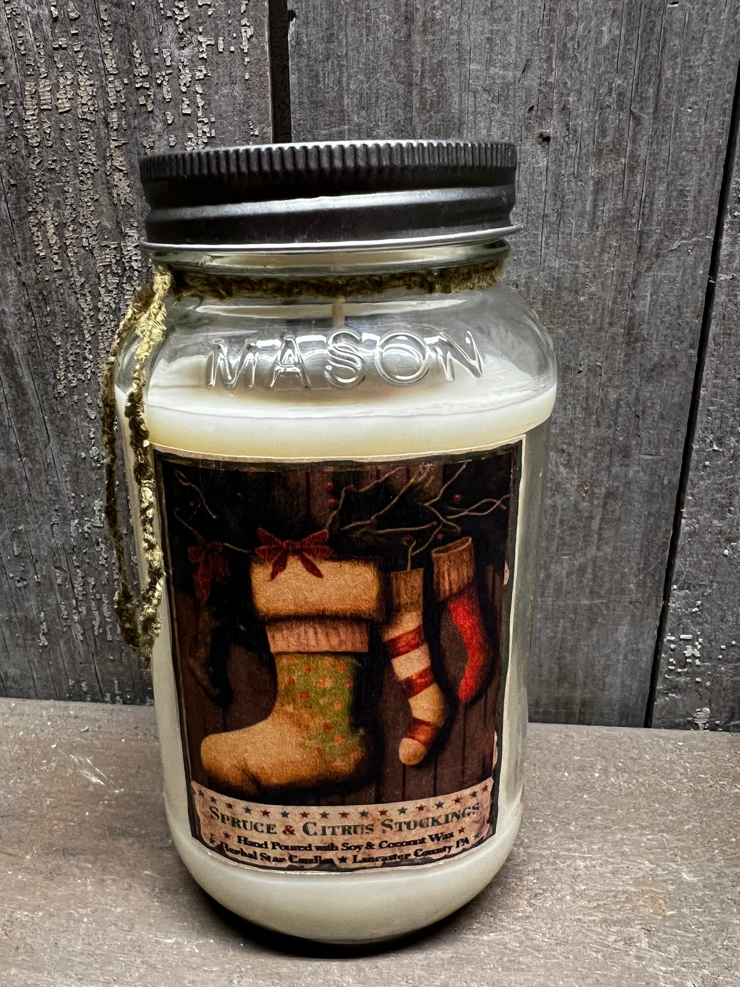 Soy /Coconut Wax Candle, 24 Ounce, HOLIDAY ASSORTED