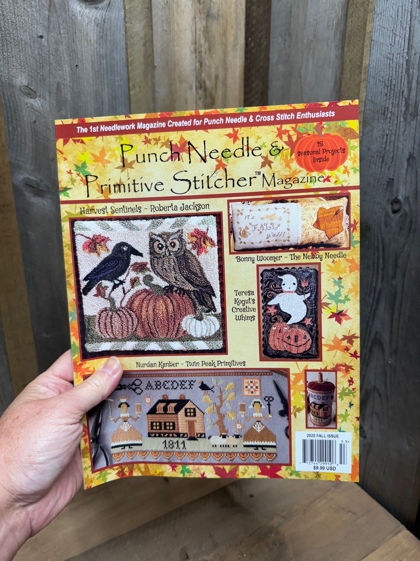 Magazine, PUNCH NEEDLE & PRIMITIVE STITCHER