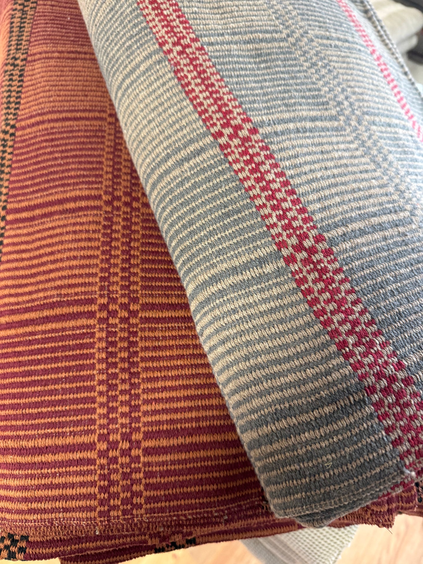 Coverlet, FHW, LOG CABIN