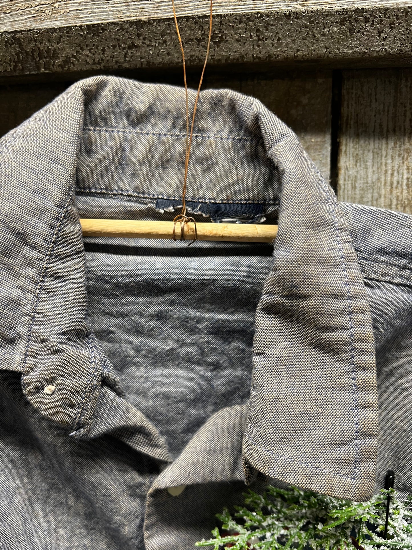 Clothes, Dirty, BLUE SHIRT