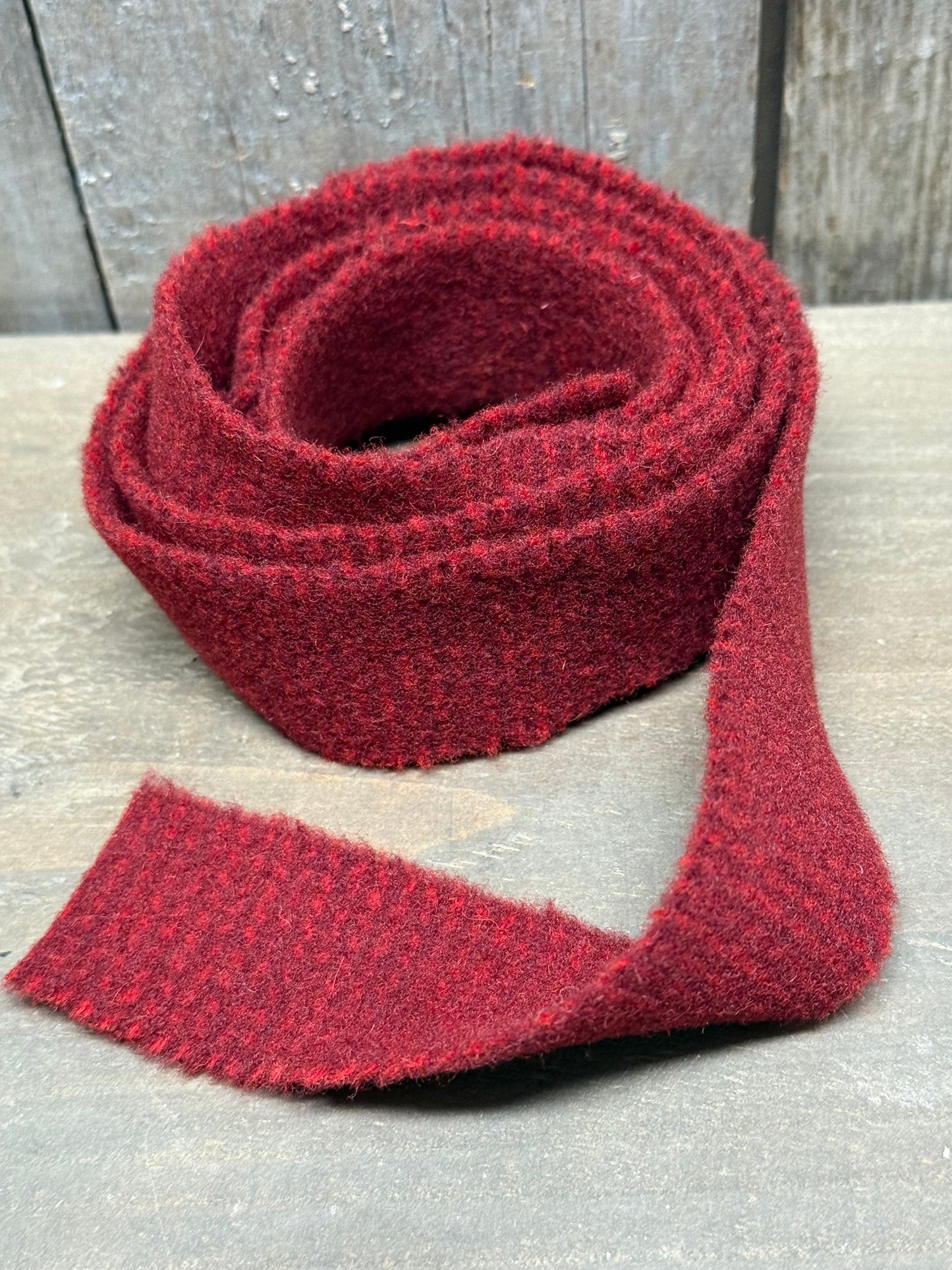 WOOL "RIBBON", Assorted Colors & Sizes