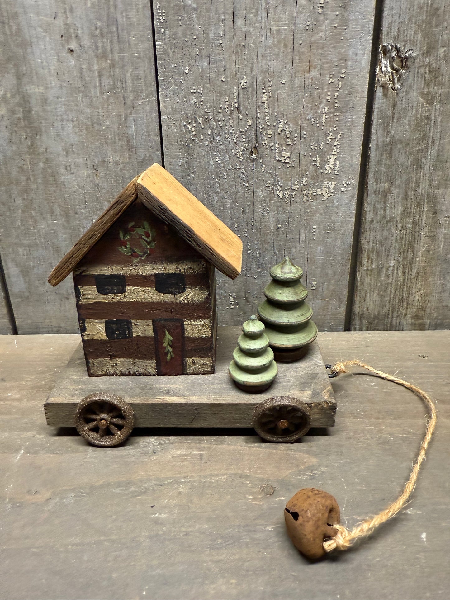 PULL CART, Hand Crafted, Assorted