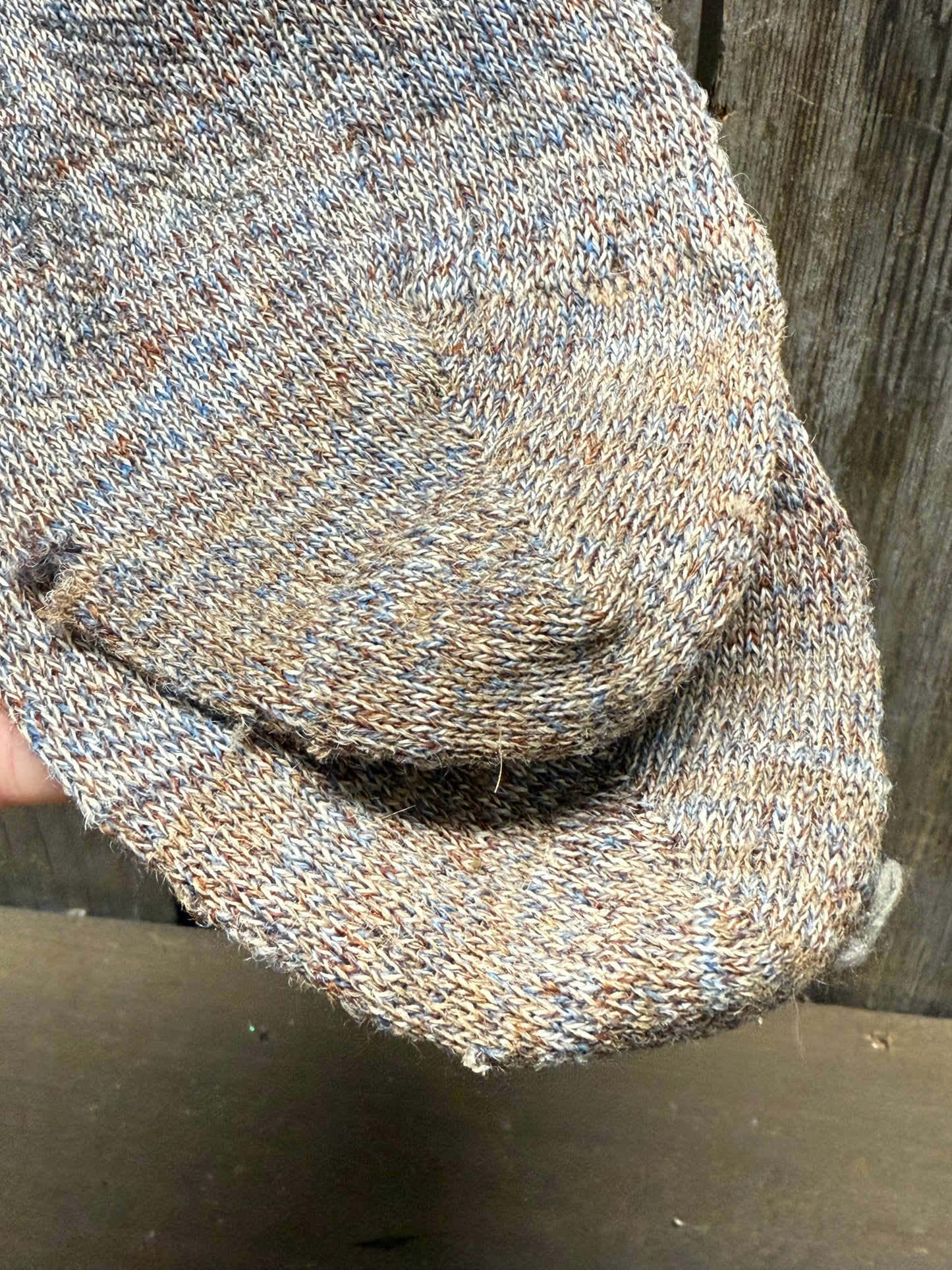 OLD WOOL STOCKINGS, 26", Pair