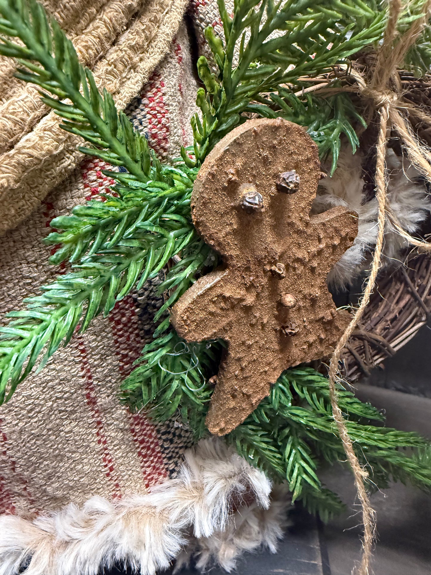 SILAS, 17", Handmade, Snowman