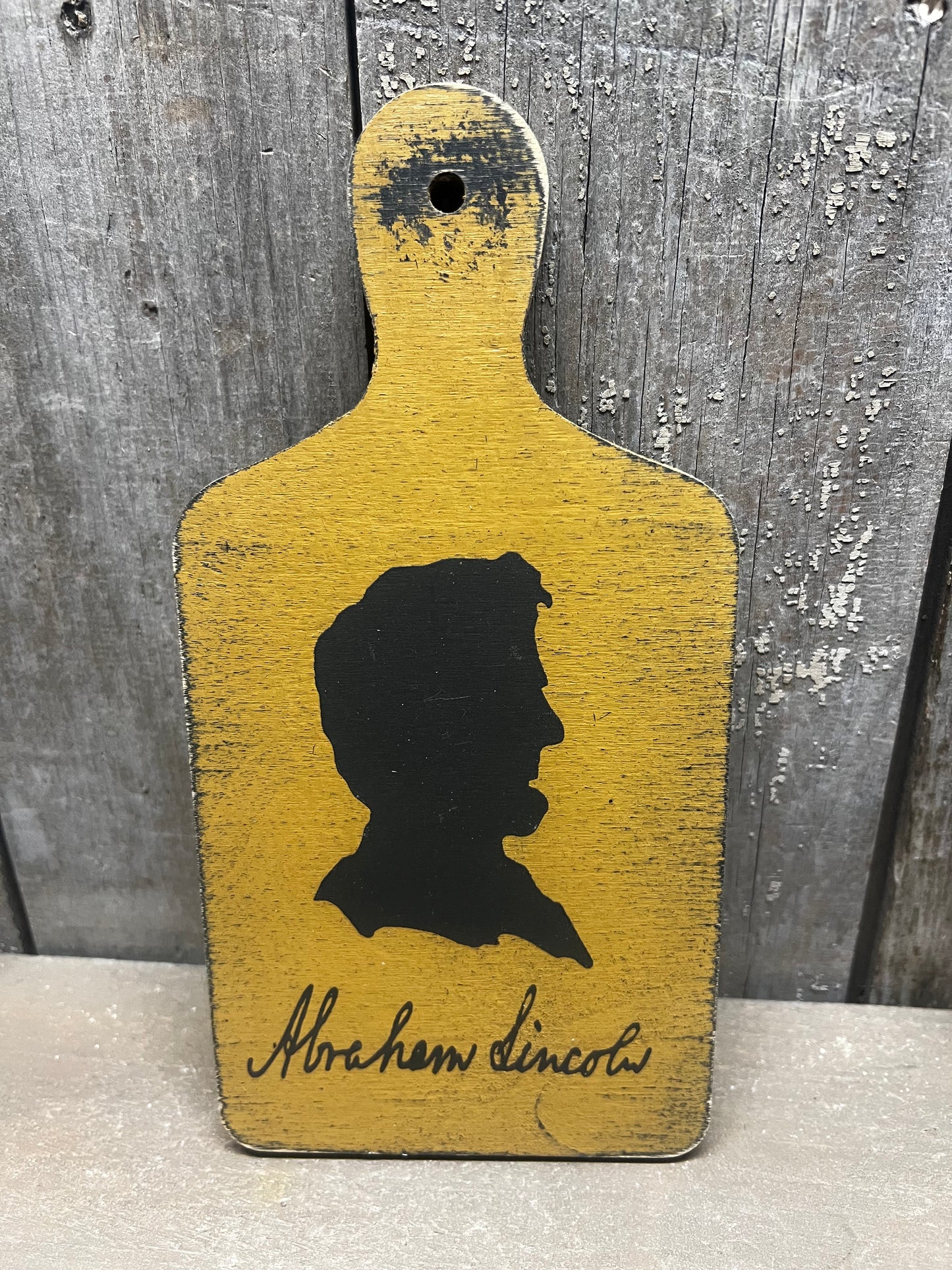 Mini Cutting Board, WASHINGTON or LINCOLN