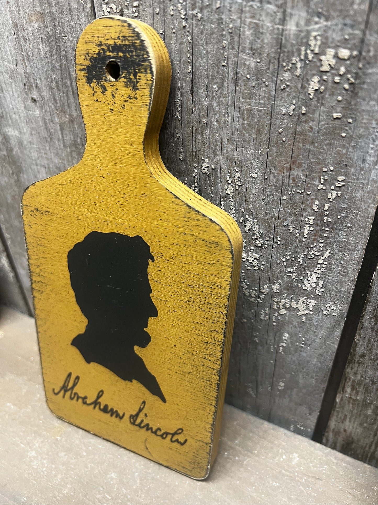Mini Cutting Board, WASHINGTON or LINCOLN