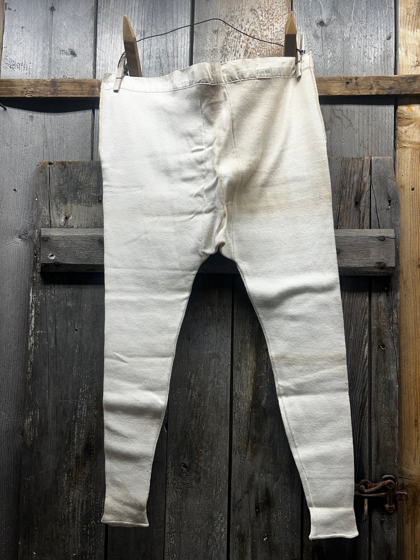 Long Johns, ESSEX MILLS SIZE 12-13