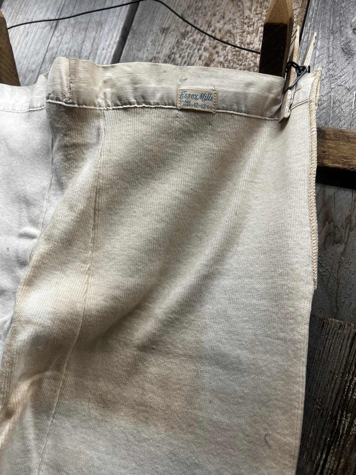 Long Johns, ESSEX MILLS SIZE 12-13
