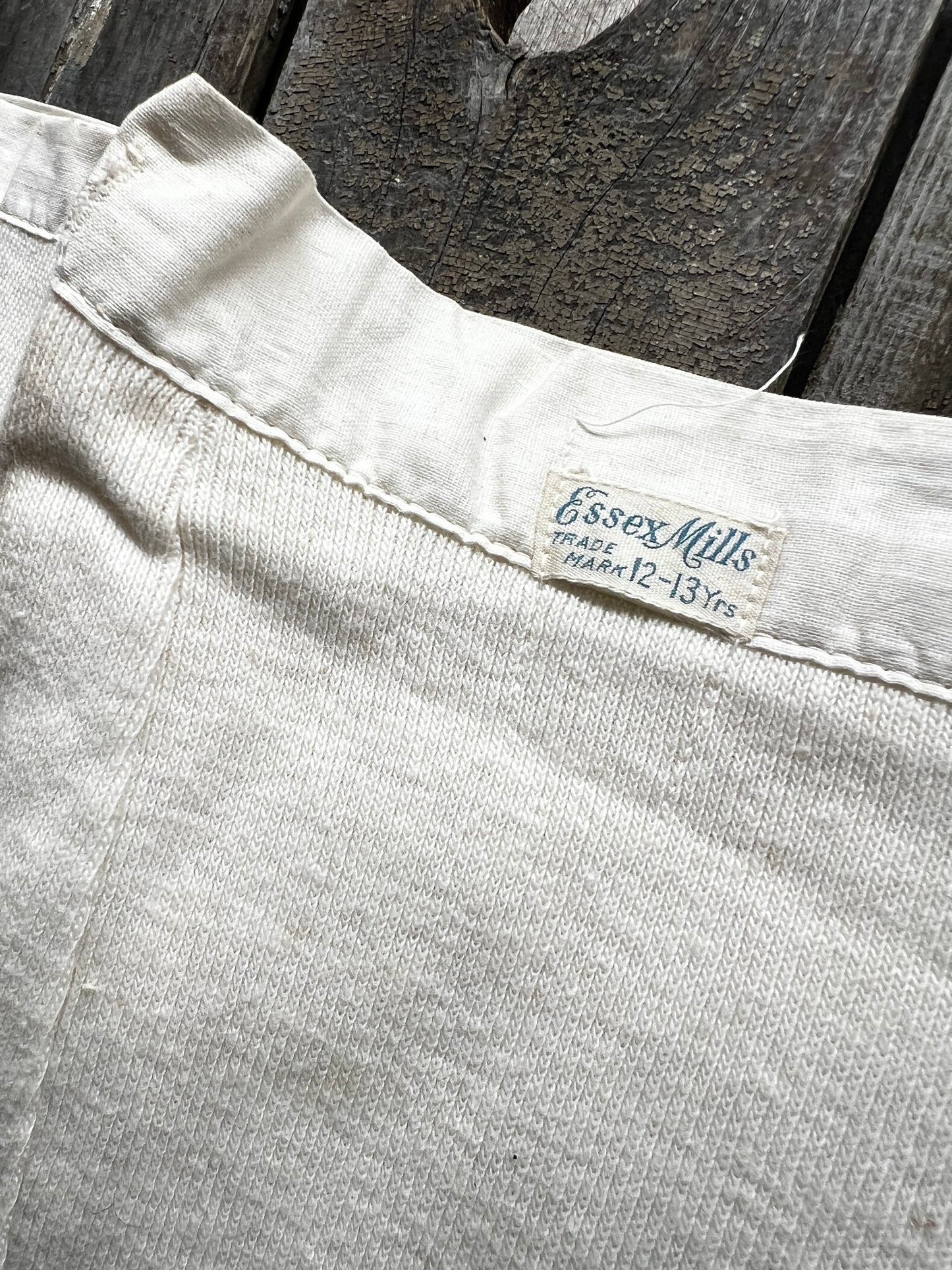 Long Johns, ESSEX MILLS SIZE 12-13