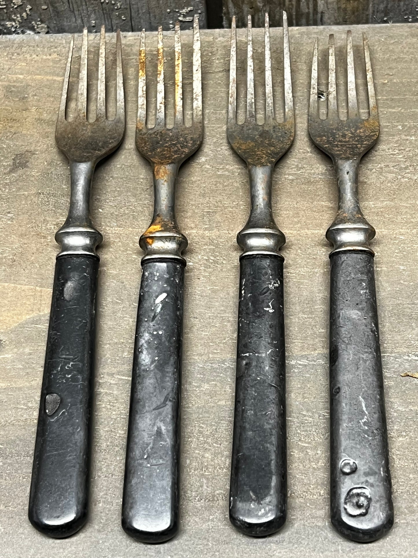 4 Tine Forks, Assorted, SET/4