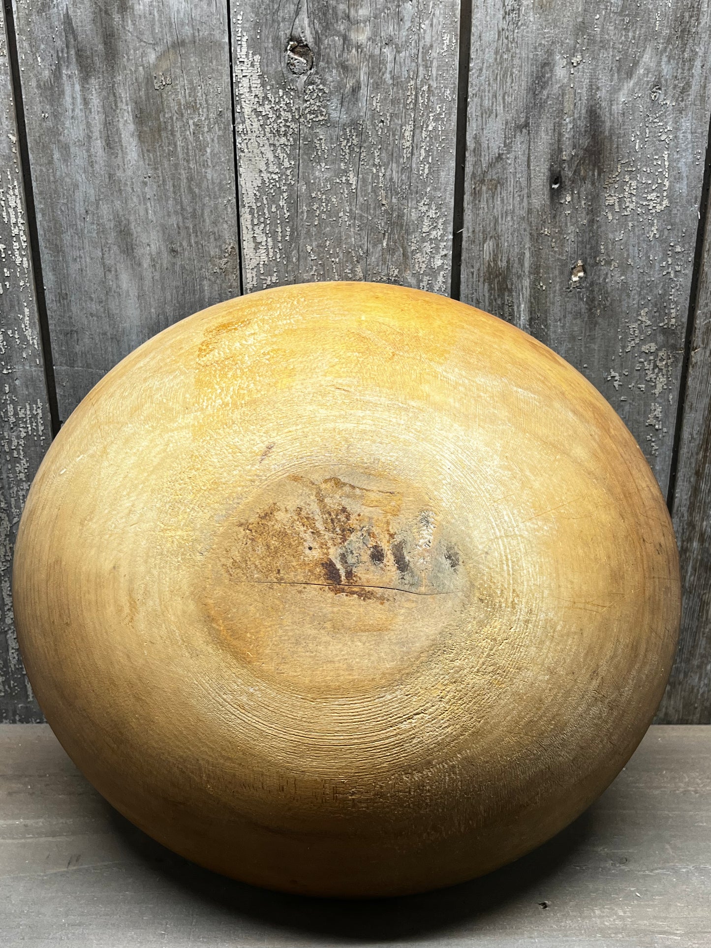 Wood Bowl W/ Paddle Set