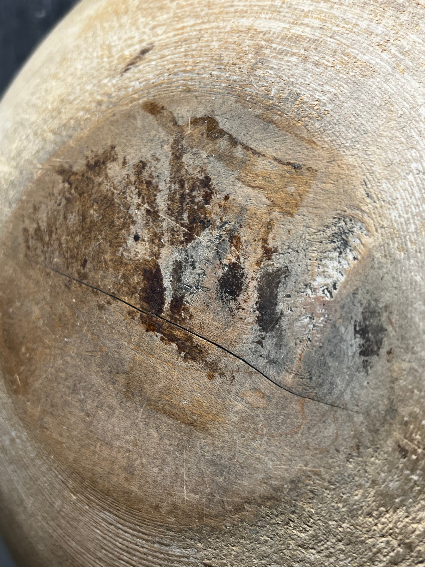 Wood Bowl W/ Paddle Set