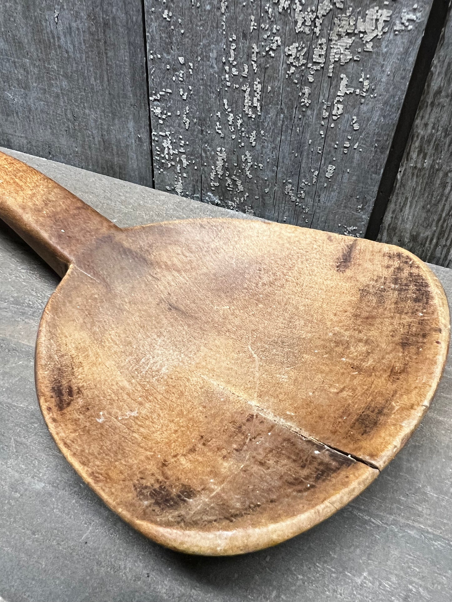 Wood Bowl W/ Paddle Set