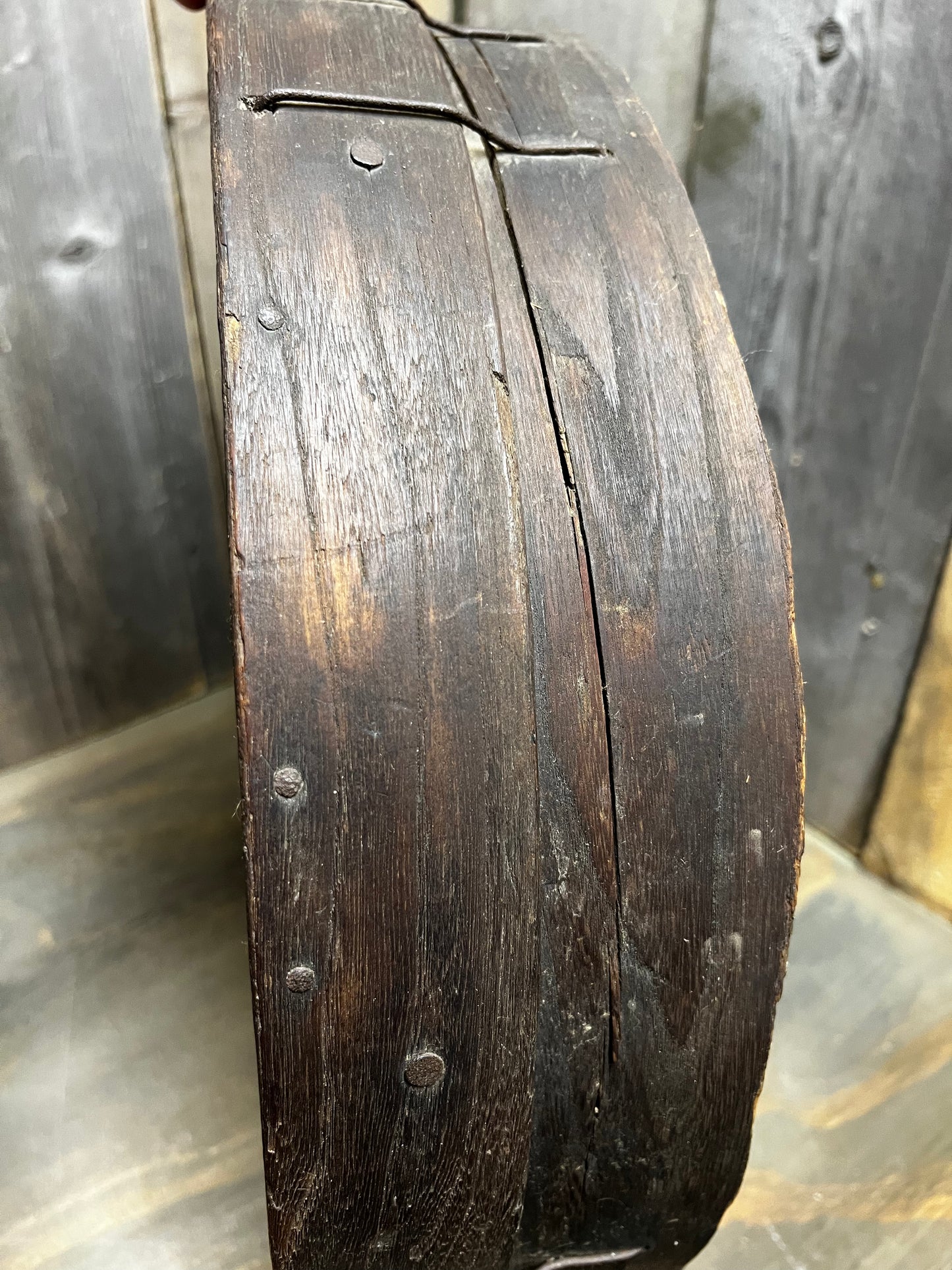 Seed/Grain Sieve, 18", FINE/RUSTY SCREEN