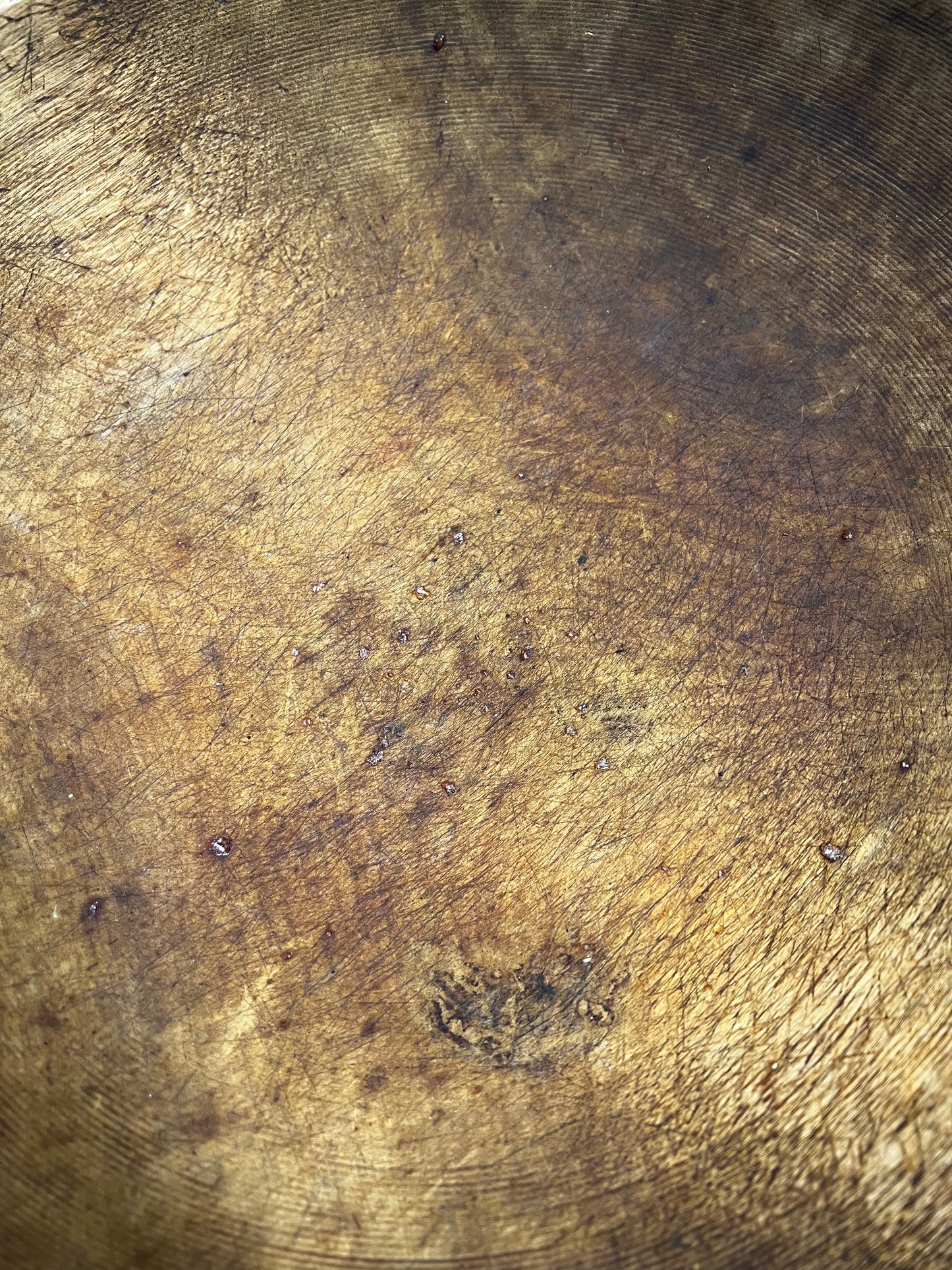 Butter/Dough Bowl, 14.25" OOR, UNIQUE