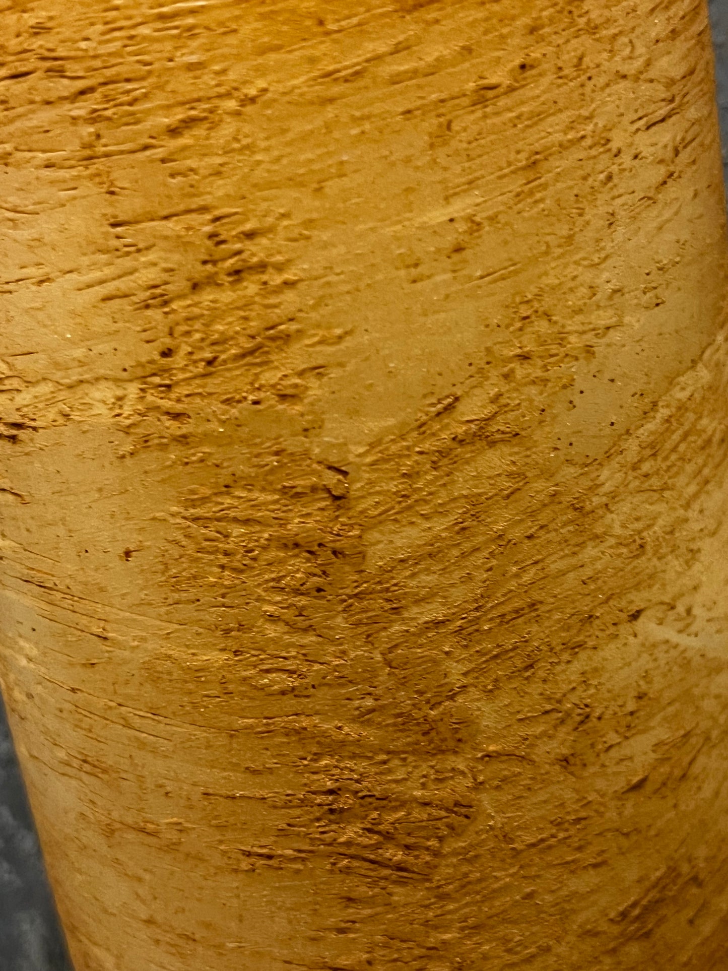 Candle, Thick Pillar, Timer, 10” CINNAMON