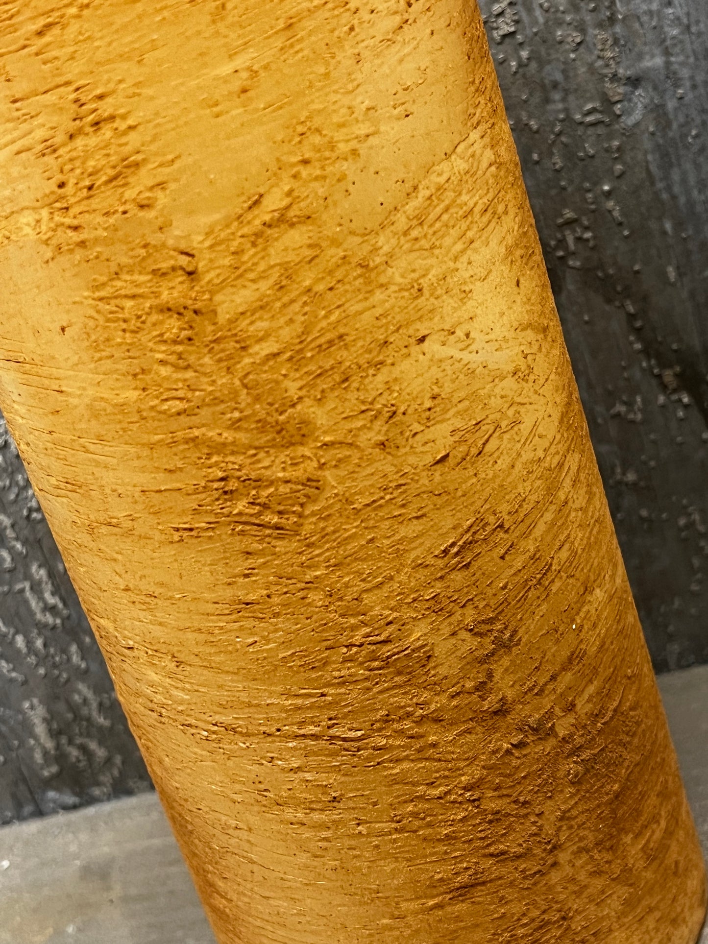 Candle, Thick Pillar, Timer, 10” CINNAMON