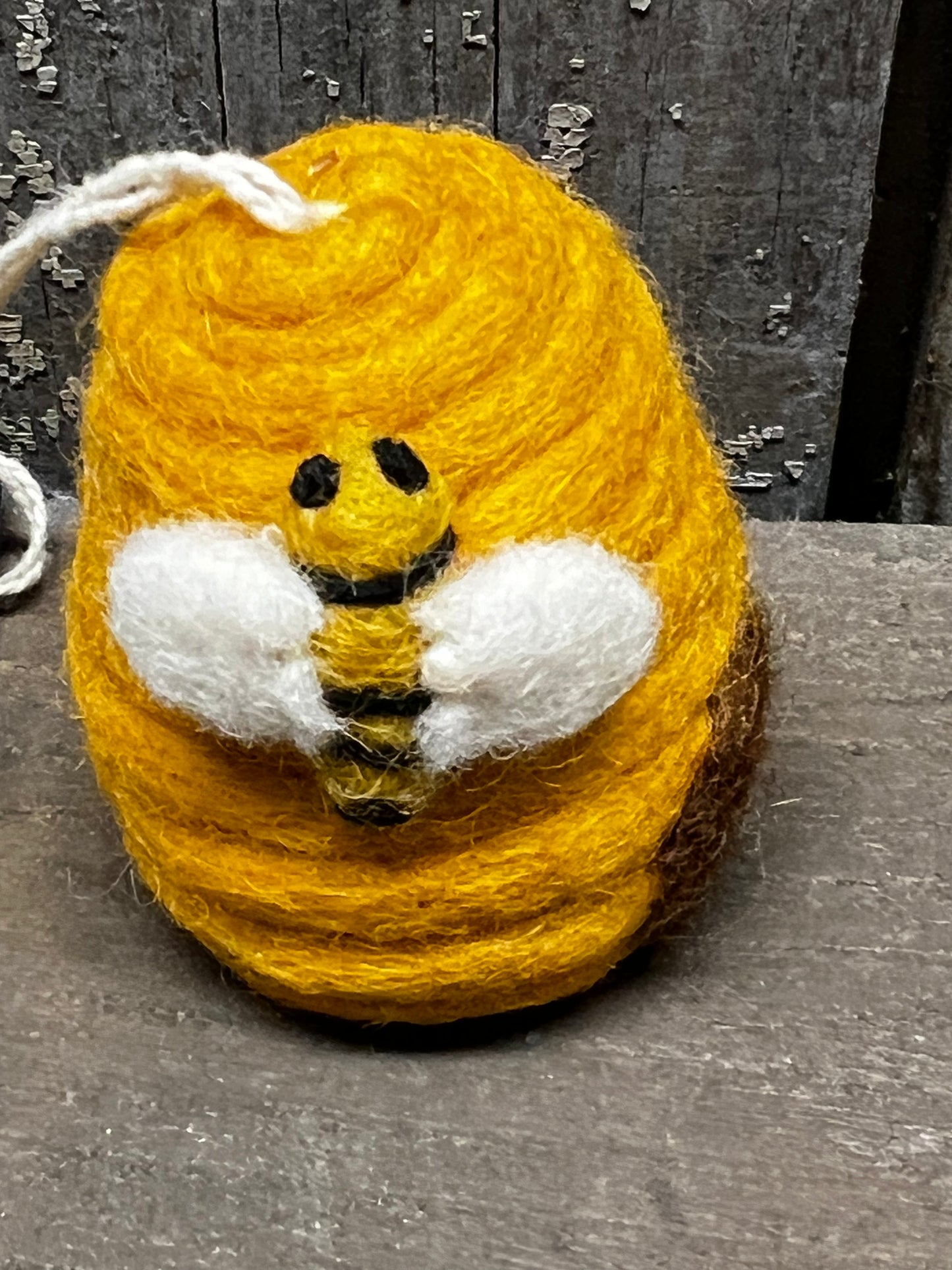 Ornament, Felt Mini, BEE HOUSE