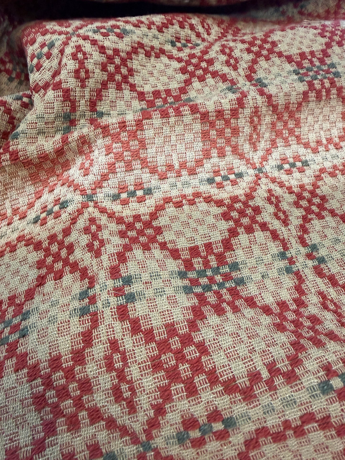 AS IS******PATRIOT'S KNOT, Red/Green/Tan