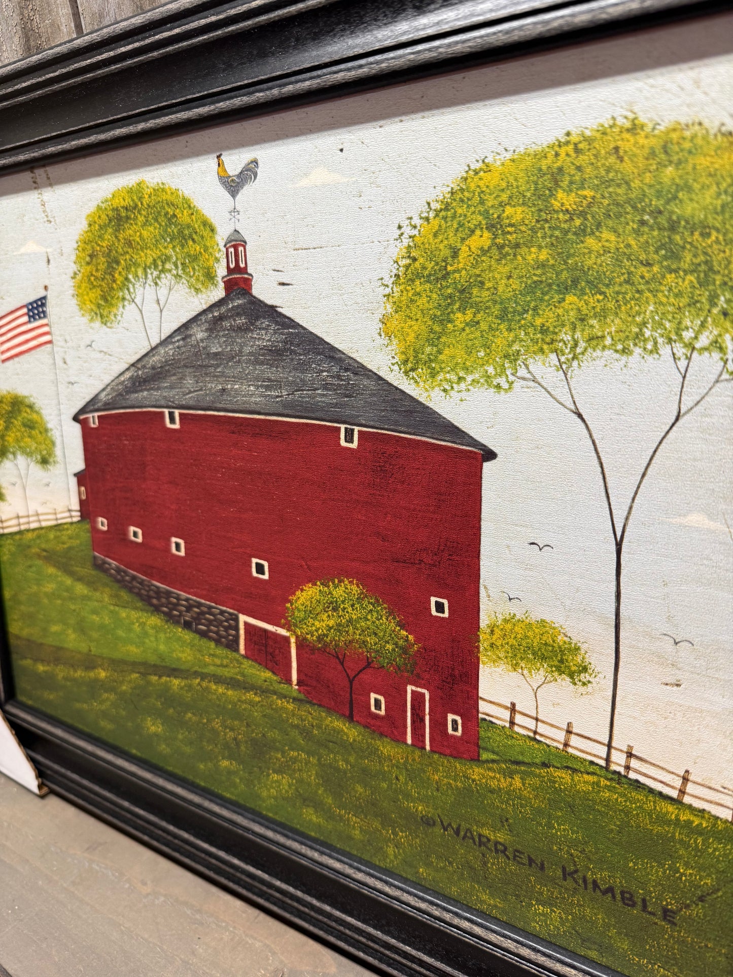 Framed Art, ROUND BARN