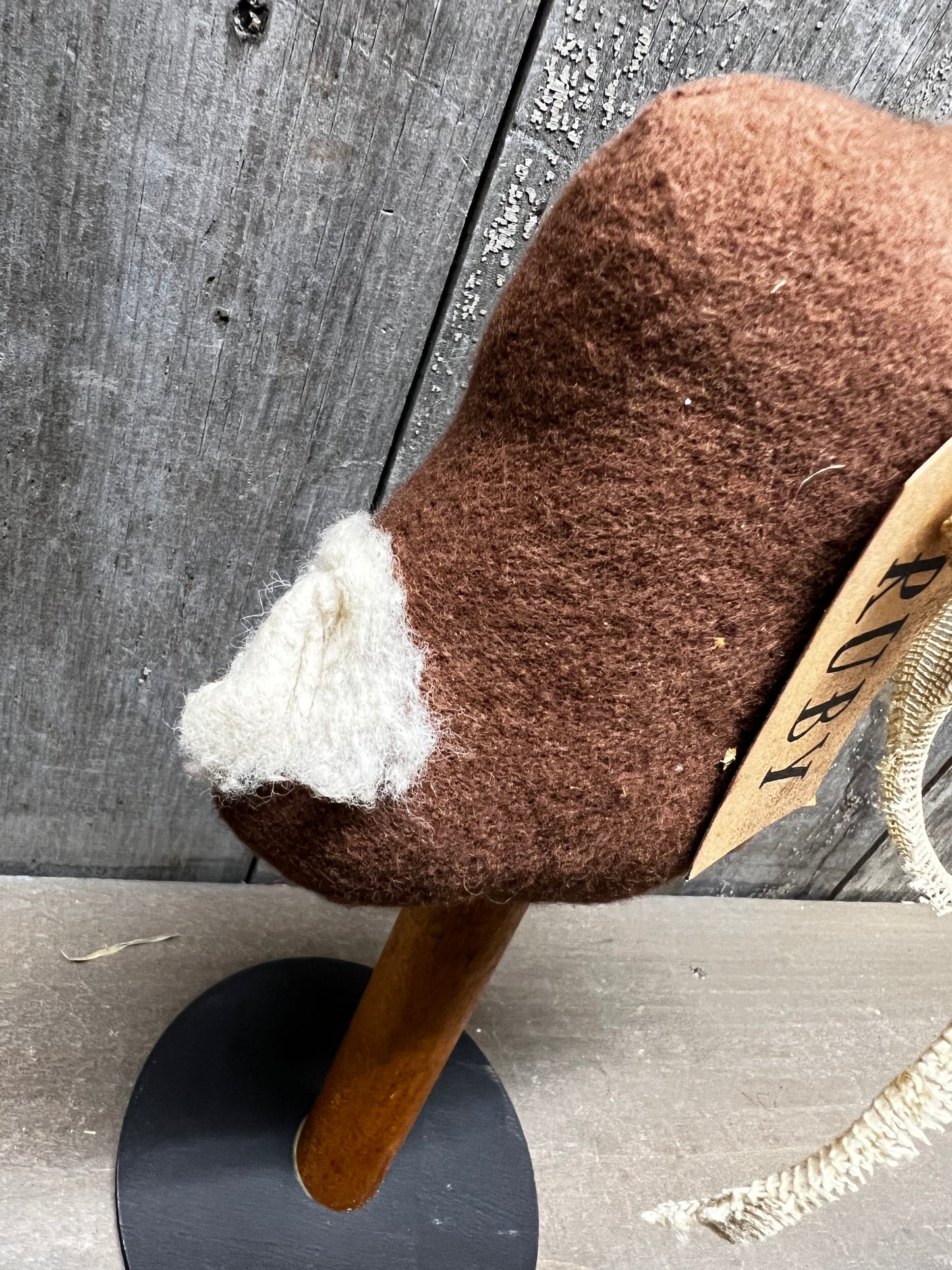 SMALL RABBIT, 11.5", Assorted/ Spool Base