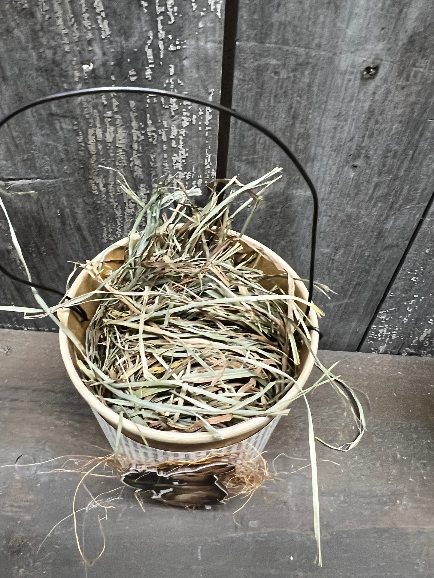 Kraft Basket w/ Grass, ASSORTED